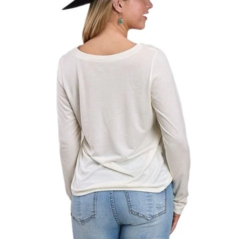 Roper Cowgirl at Heart Women's Tee 03-038-0513-1207 - Image 2