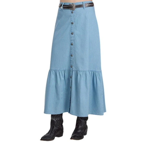Roper Light Denim Mai Women's Skirt 03-060-0594-1004