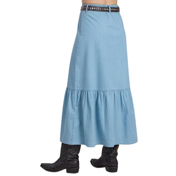 Roper Light Denim Mai Women's Skirt 03-060-0594-1004 - Image 2