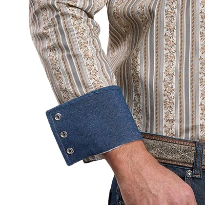 Stetson Frontier Men's Western Snap 11-001-0425-6662 - Image 3