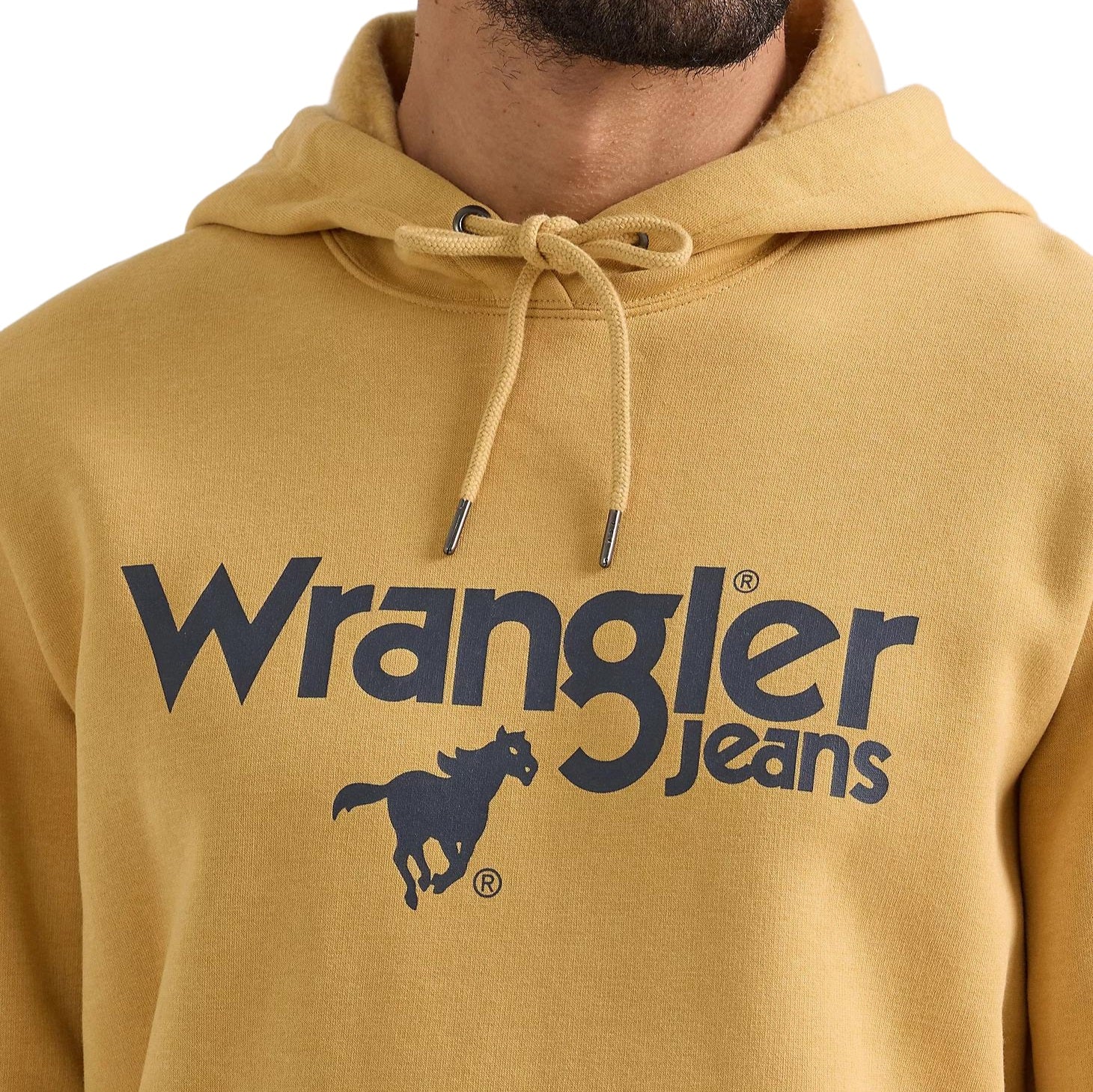 Wrangler Jean Logo Men's Hoodie 112350083 - Image 3