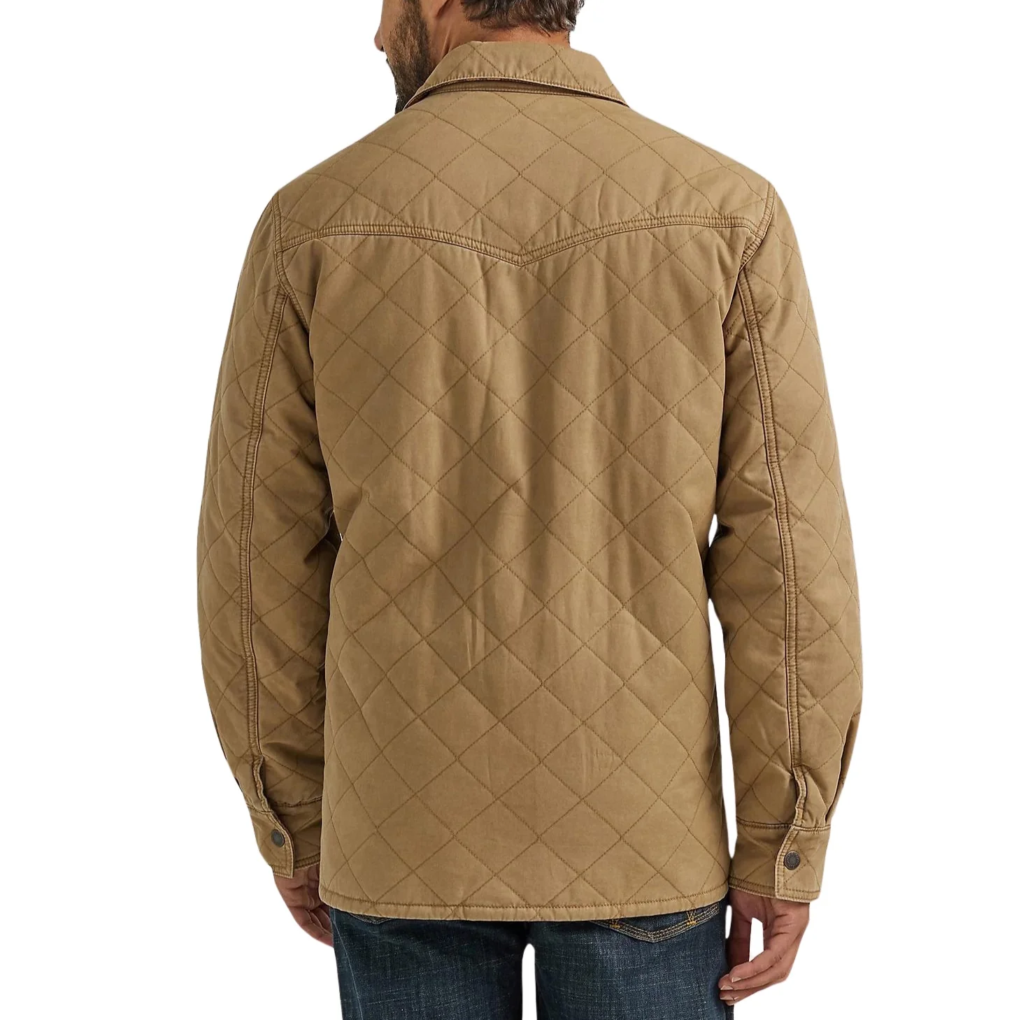 Wrangler Reversible Quilted Men's Shirt Jacket 112353398 - Image 3