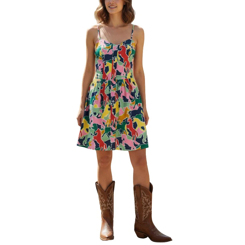 Wrangler Punchy Horse Women's Dress 112379516