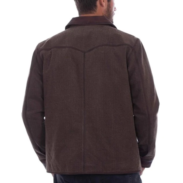 Scully Canvas Leather Trim Men's Jacket 2006-259 - Image 2