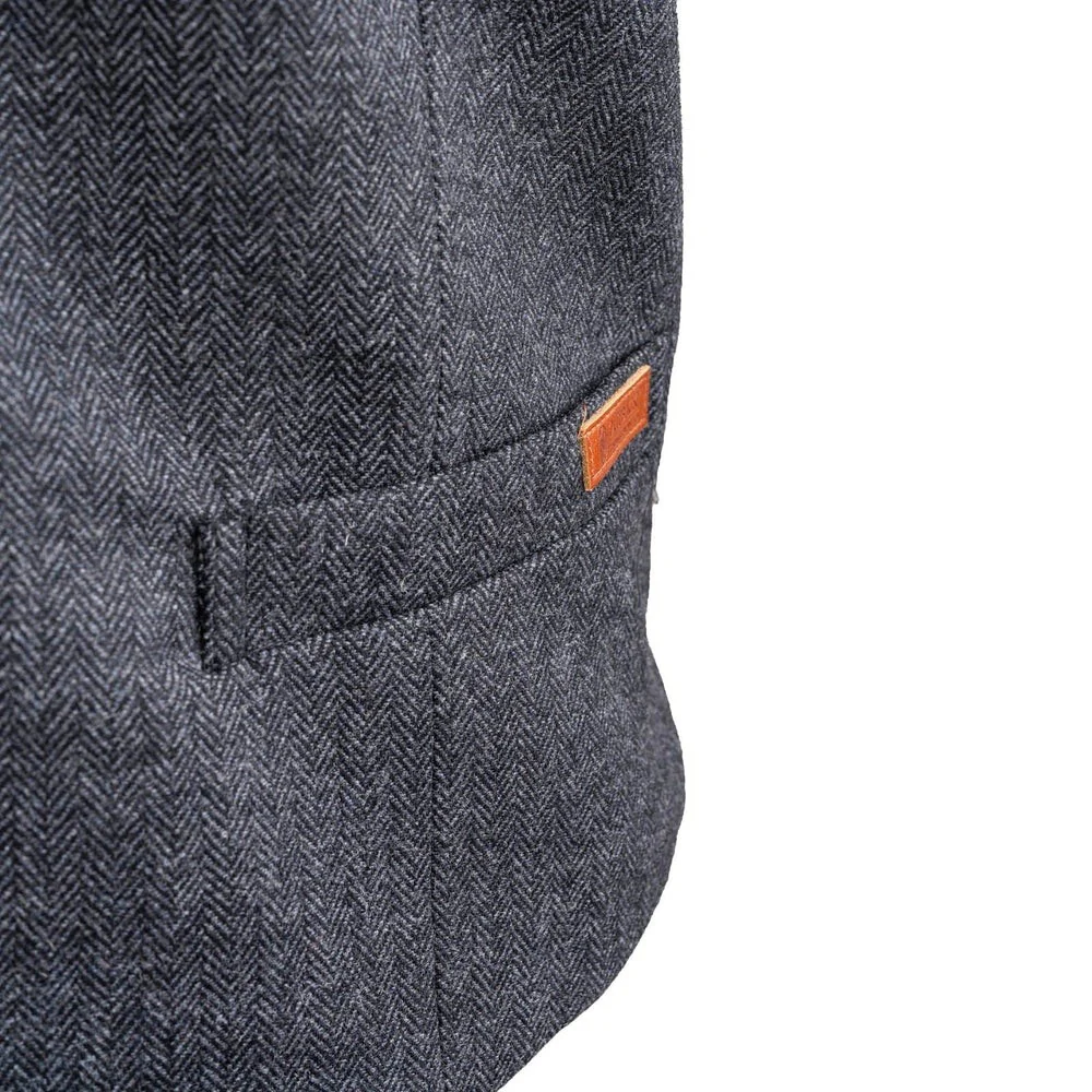 Outback Jesse Charcoal Men's Vest 29785-CHR - Image 3