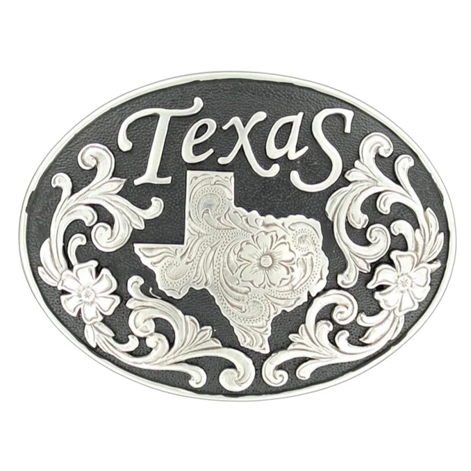 Nocona Texas Floral Buckle 37674