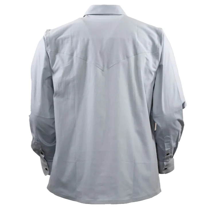Outback Everett Sky Blue Men's Button Up 42731 - Image 2