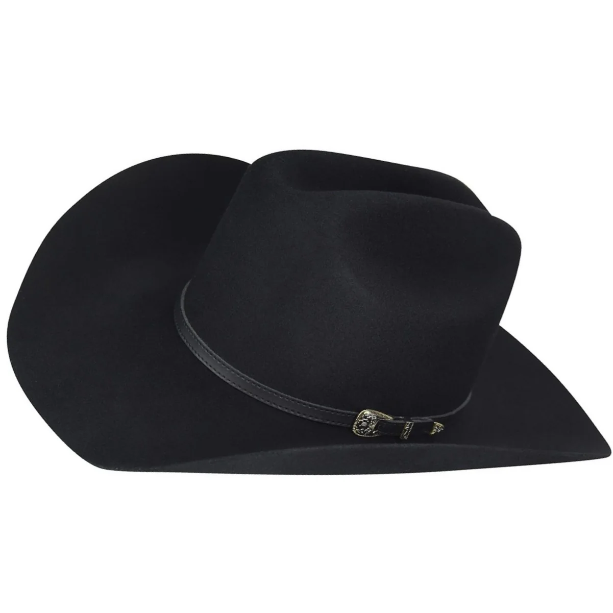 Bailey Wichita 2X Black Wool Cowboy Hat 4405 - Image 9