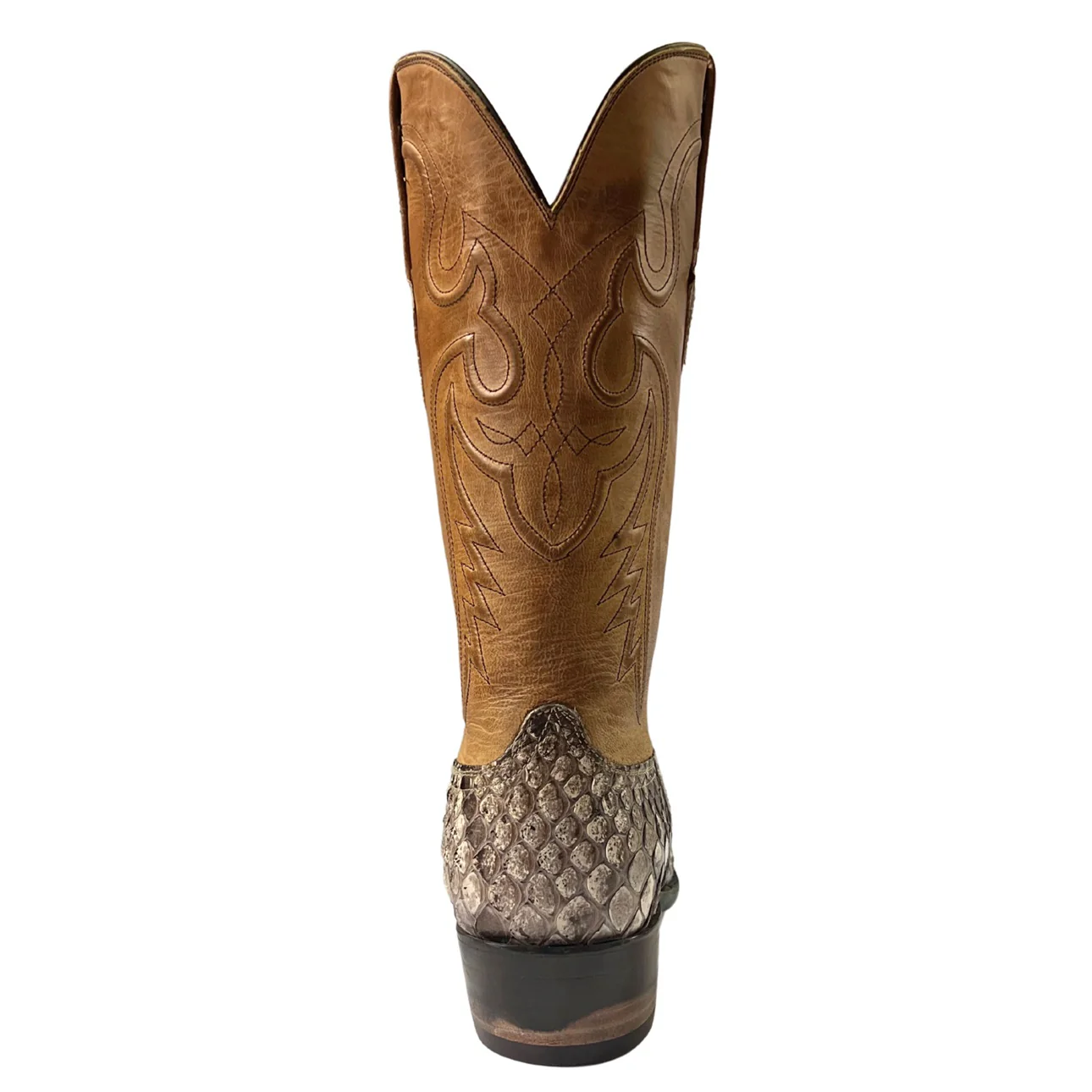 Black Jack Natural Python Men's Boot 6555-V3 - Image 5