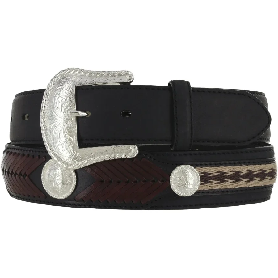 Tony Lama The Duke Black Belt 7233L