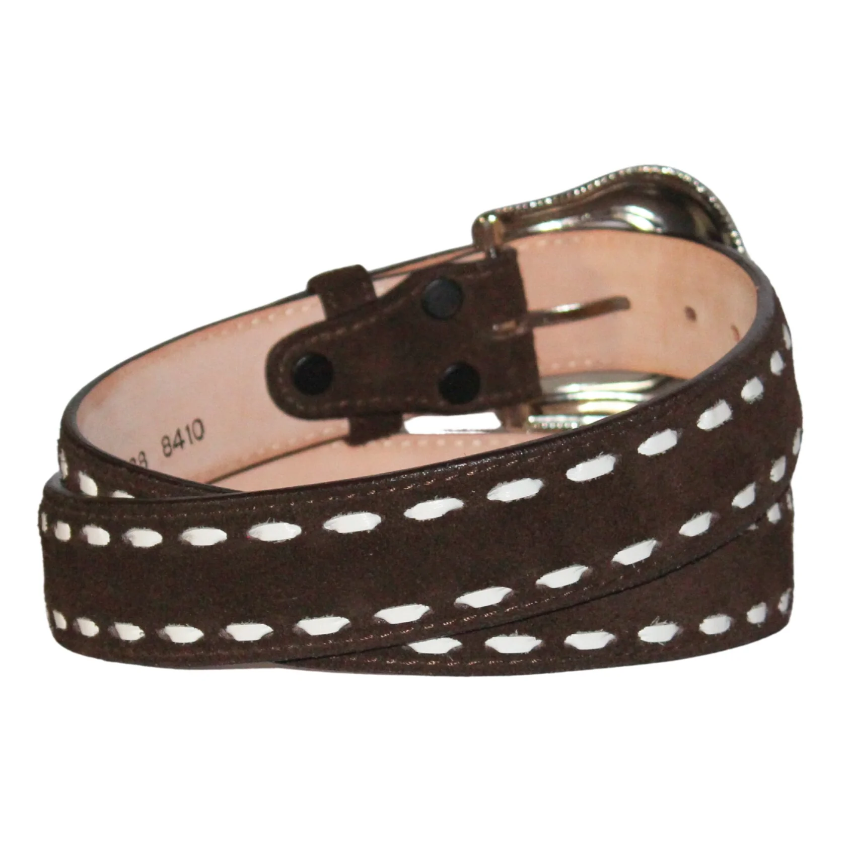 Jaac Arnold Suede Brown Belt 8410 - Image 2