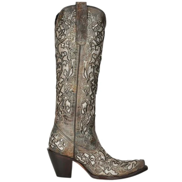 Corral Tall Glitter Glam Women's Boot A4346 - Image 2