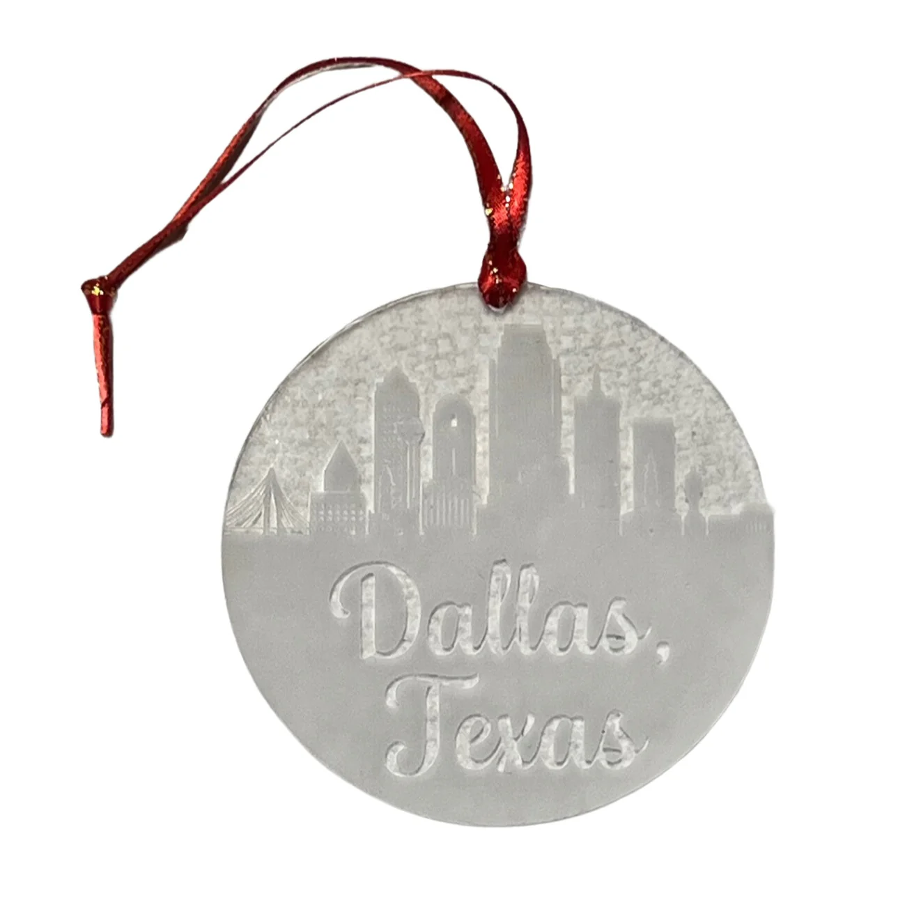 Dallas Skyline Ornament ACR-ORN-0001 - Image 2