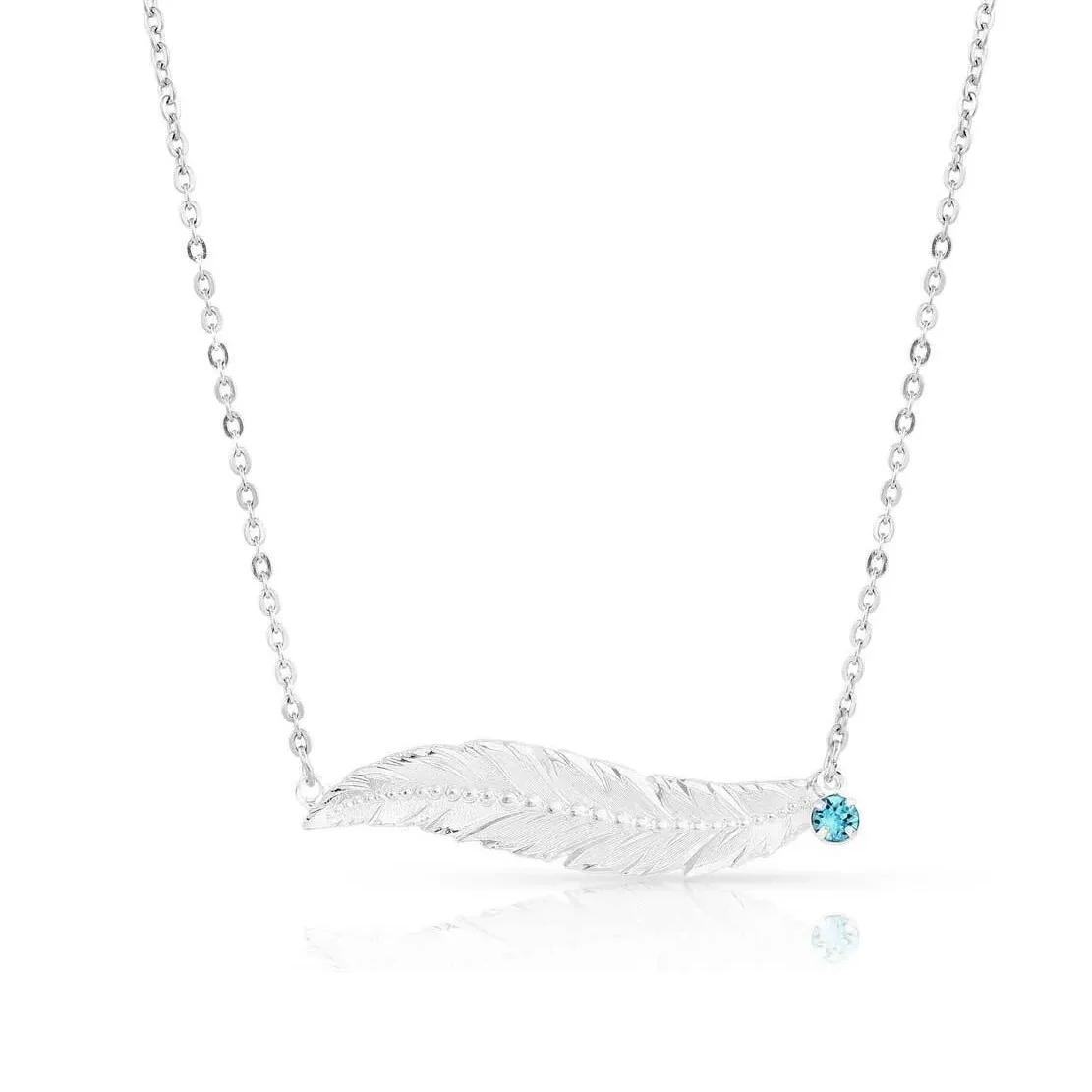 Montana Silversmiths Cinderella Feather Necklace AMNC5460