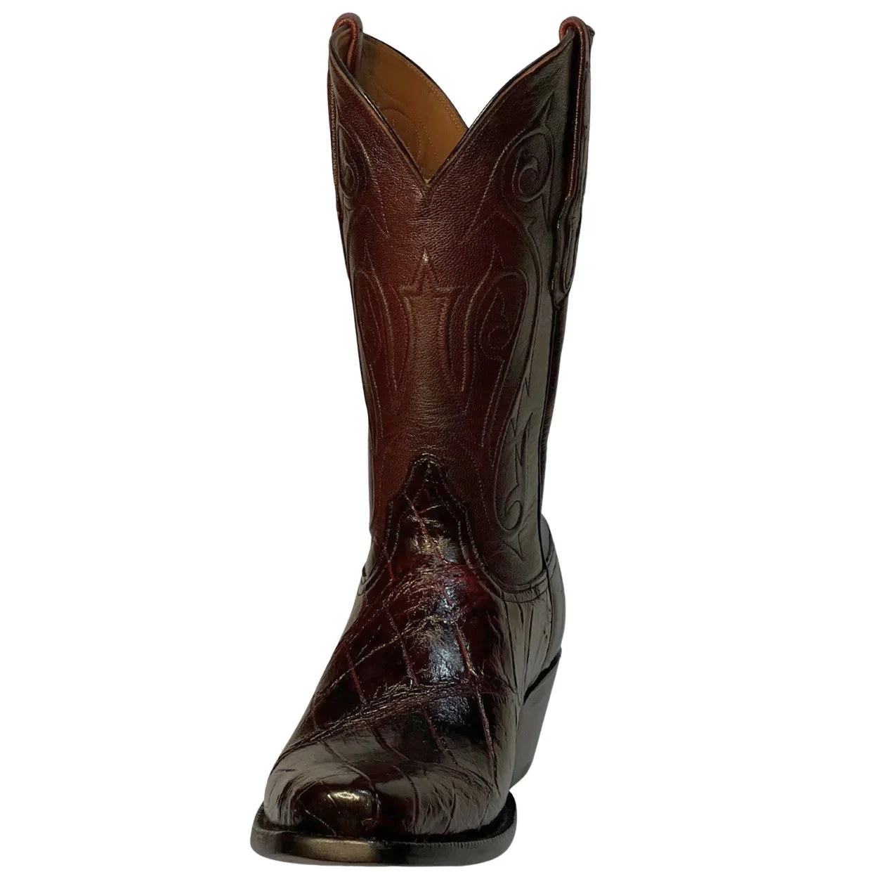 Black Jack Gator Belly Cherry Men's Boots BC528 - Image 4