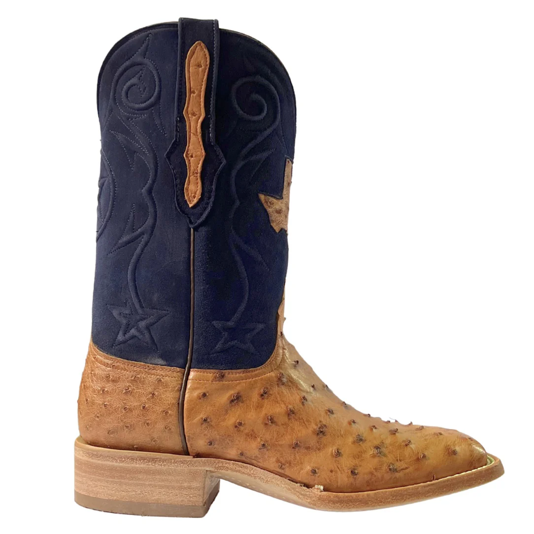 Black Jack FQ Ostrich Texas Inlay Men's Boot BCG973 - Image 2