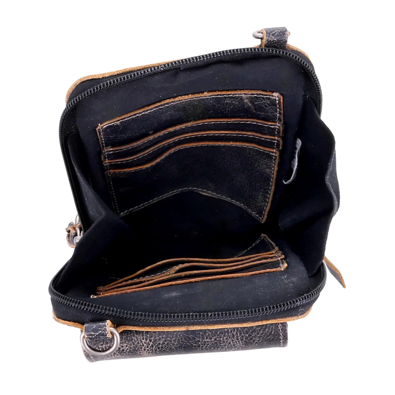 Bed Stu Alelike Black Lux Phone Crossbody A450319 - Image 2