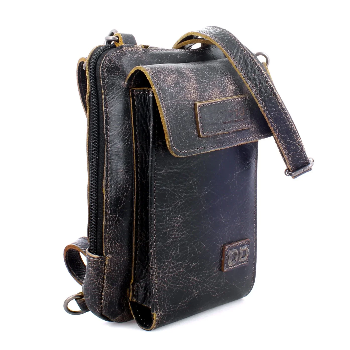 Bed Stu Alelike Black Lux Phone Crossbody A450319 - Image 5