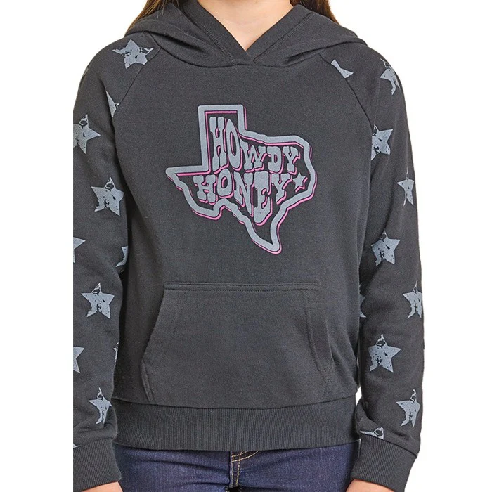 Rock & Roll Howdy Honey Girl's Hoodie BG94T07434 - Image 2