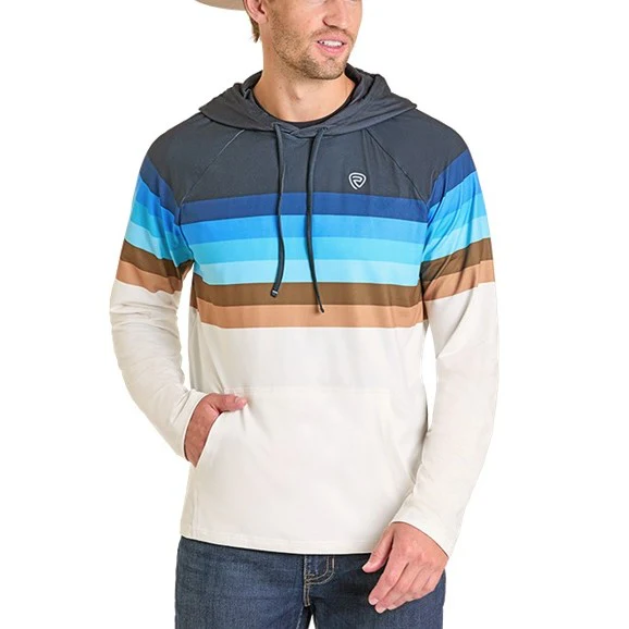 Rock & Roll Border Performance Men's Hoodie BM94T07292