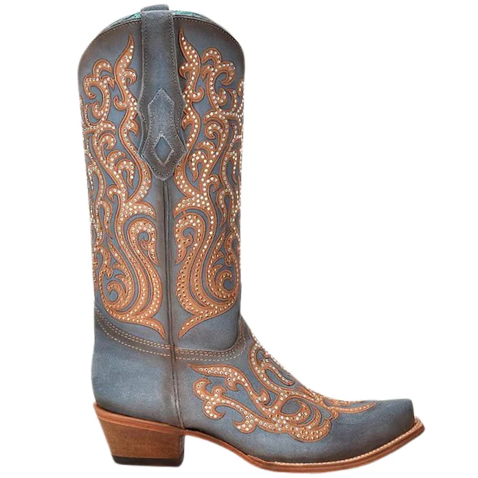 Corral Blue Honey Crystal Women's Boots C4124 - Image 2