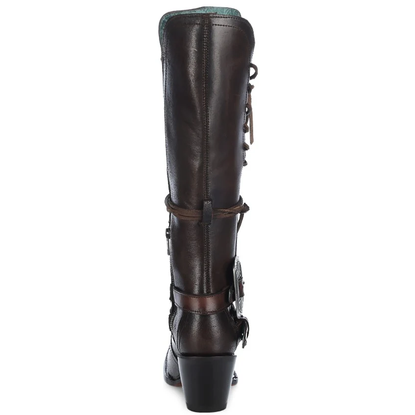Corral Tall Harness & Lace Women's Boot C4184 - Image 4