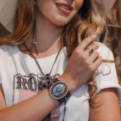 Cowgirl Confetti Feelin Magnificent Cuff CCCUF55 - Image 2