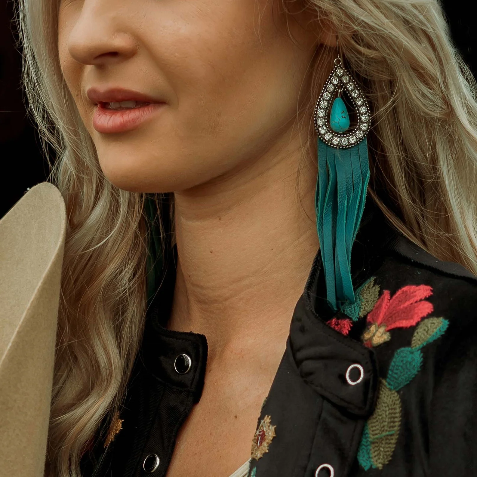 Cowgirl Confetti Sunset Tides Earrings CCERR54 - Image 2