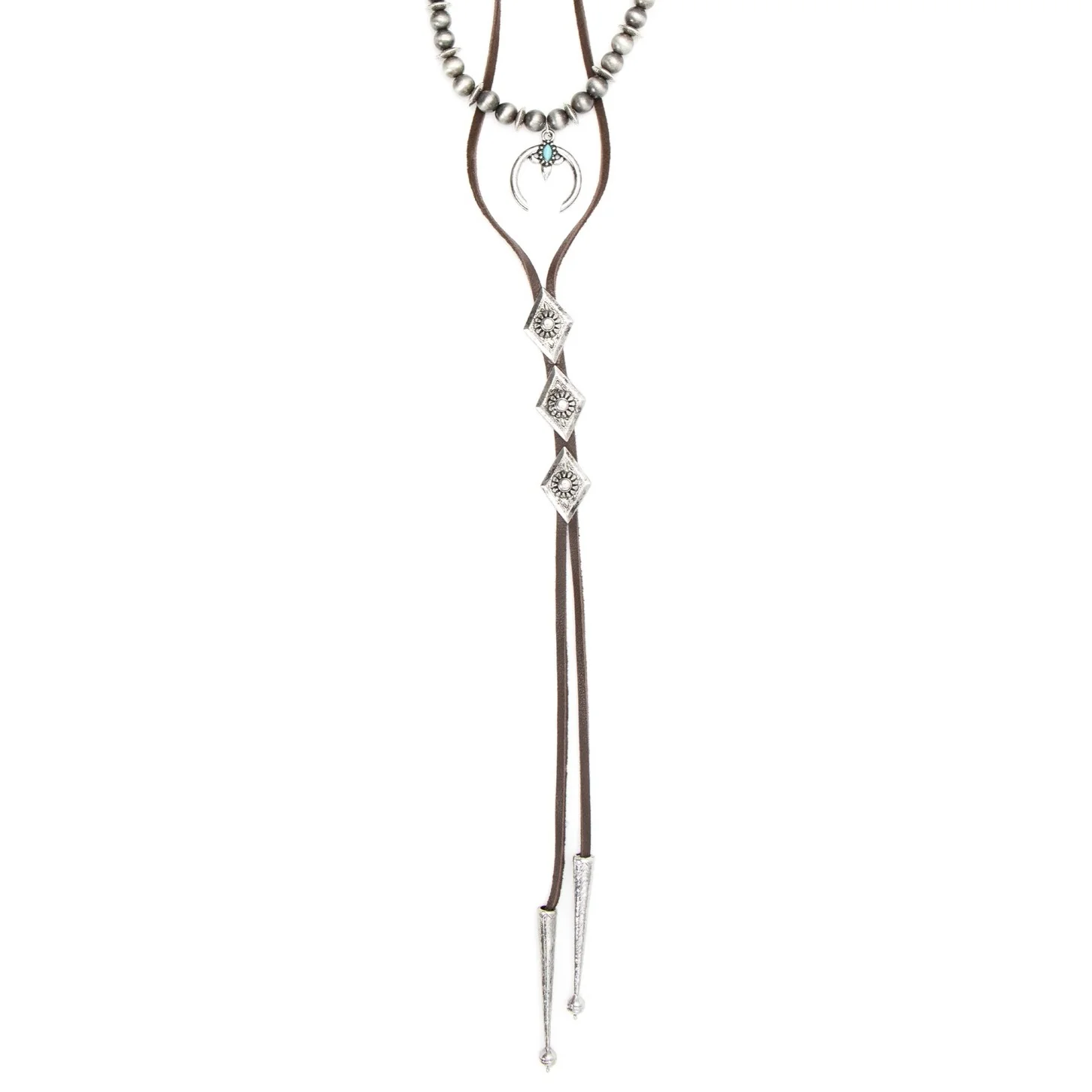 Cowgirl Confetti Forget Me Not Necklace CCNEC48 - Image 2