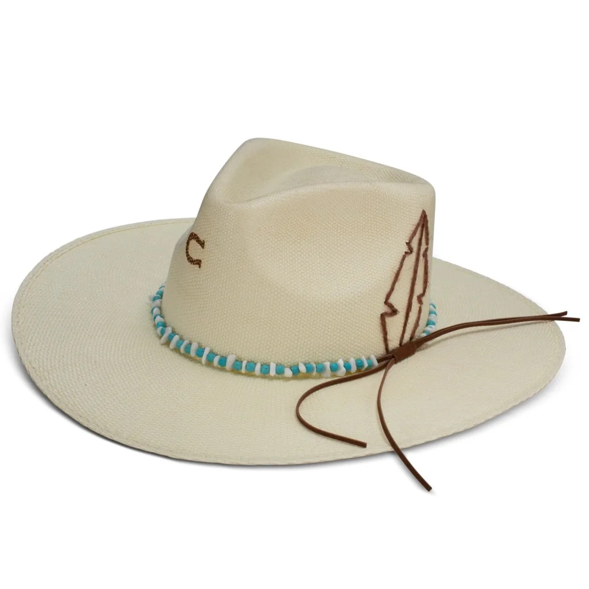 Charlie 1 Horse Midnight Toker Natural Straw Hat