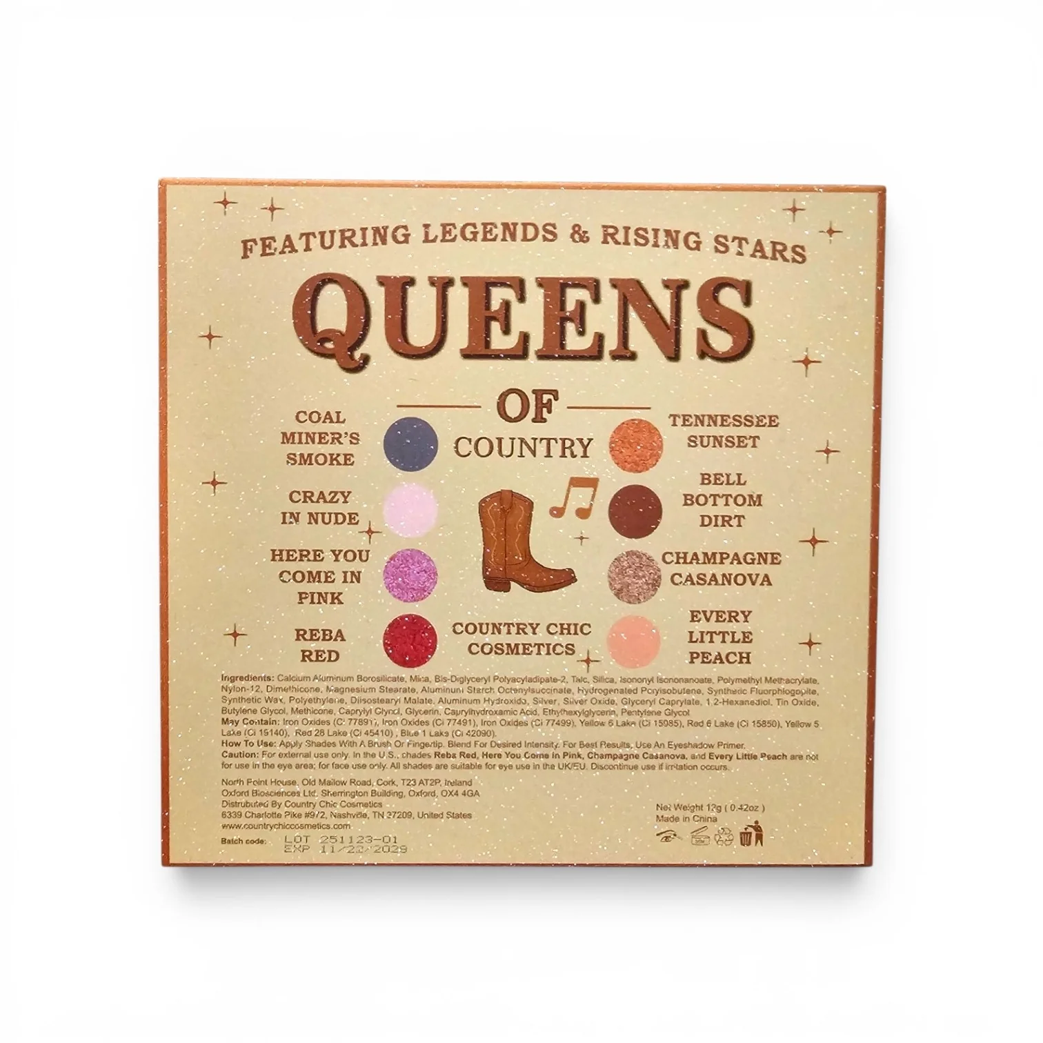 Country's Greatest Hits Vol. 1 Eyeshadow Palette - Image 3