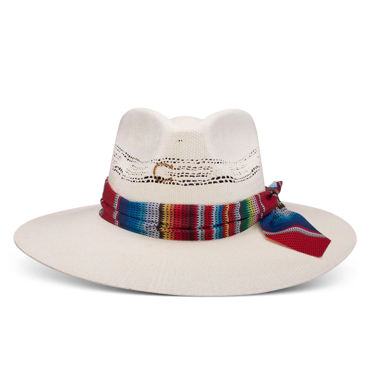 Charlie 1 Horse Fiesta Straw Flat Brim CSFSTA-343681 - Image 4