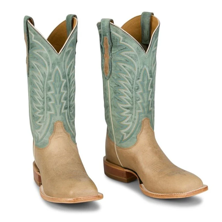 Justin Burchett Bone Men's Boot CX1311 - Image 7