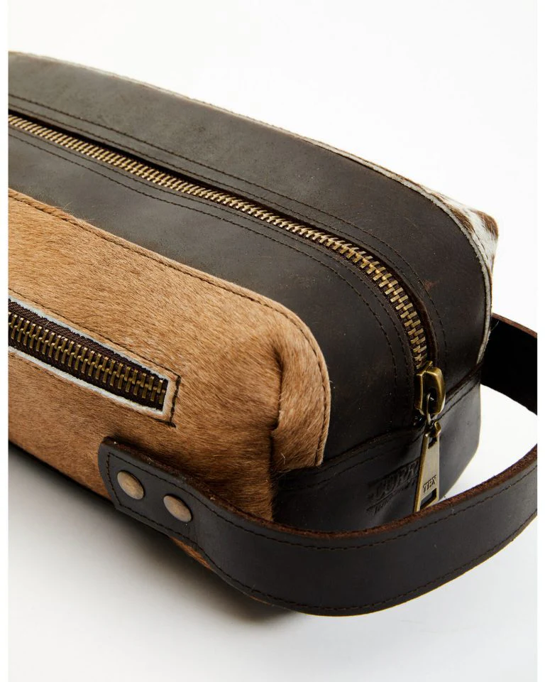 Corral Cowhide Fur Travel Case D1292 - Image 4