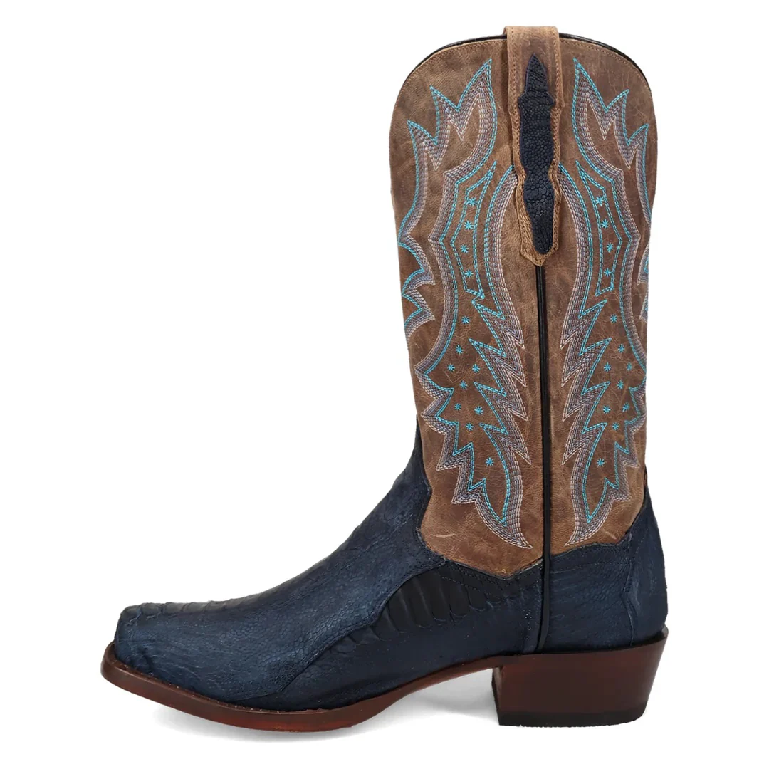 Dan Post Anders Blue Ostrich Leg Men's Boot DP3102 - Image 3