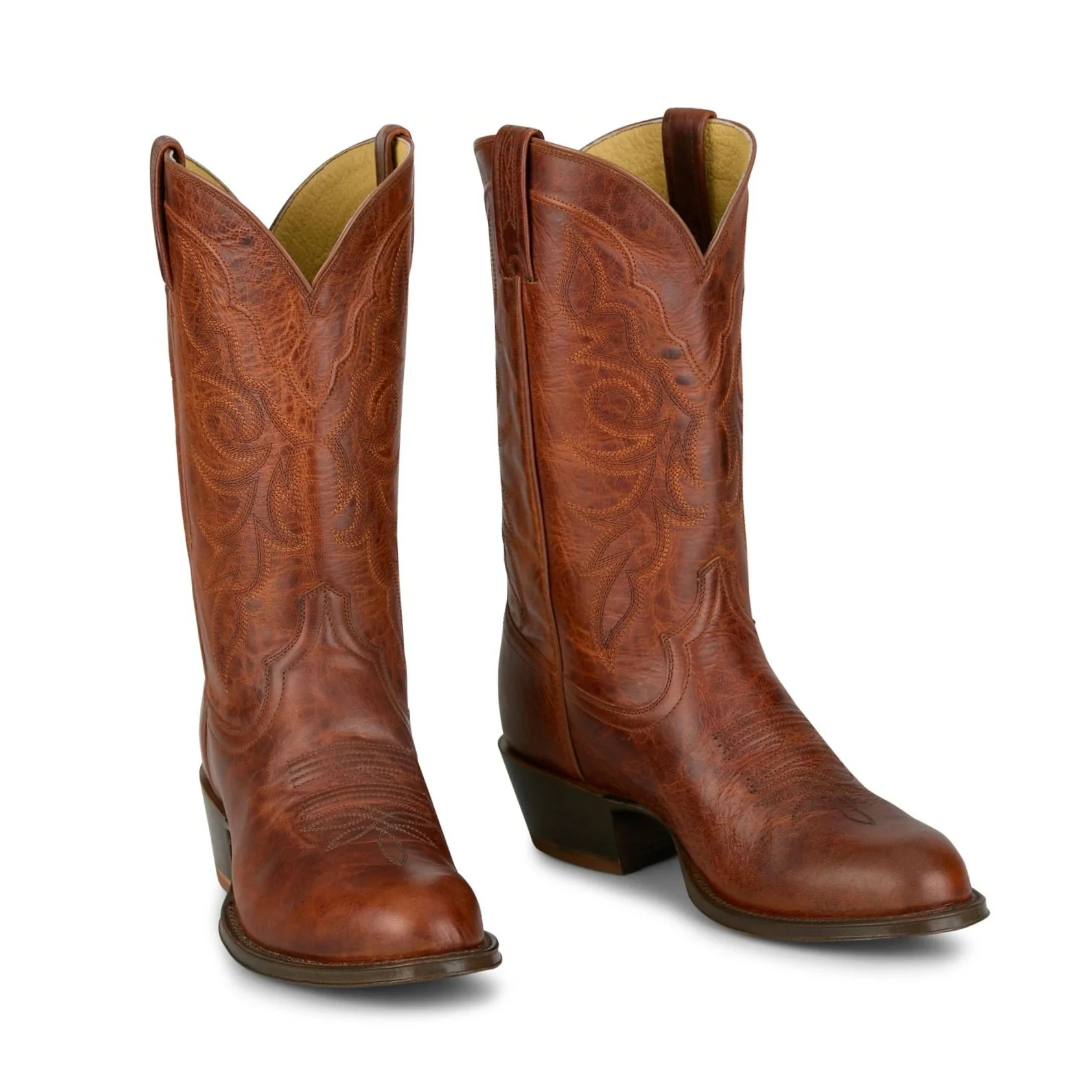 Tony Lama Marco Cognac Men's Boots DR3053 - Image 8