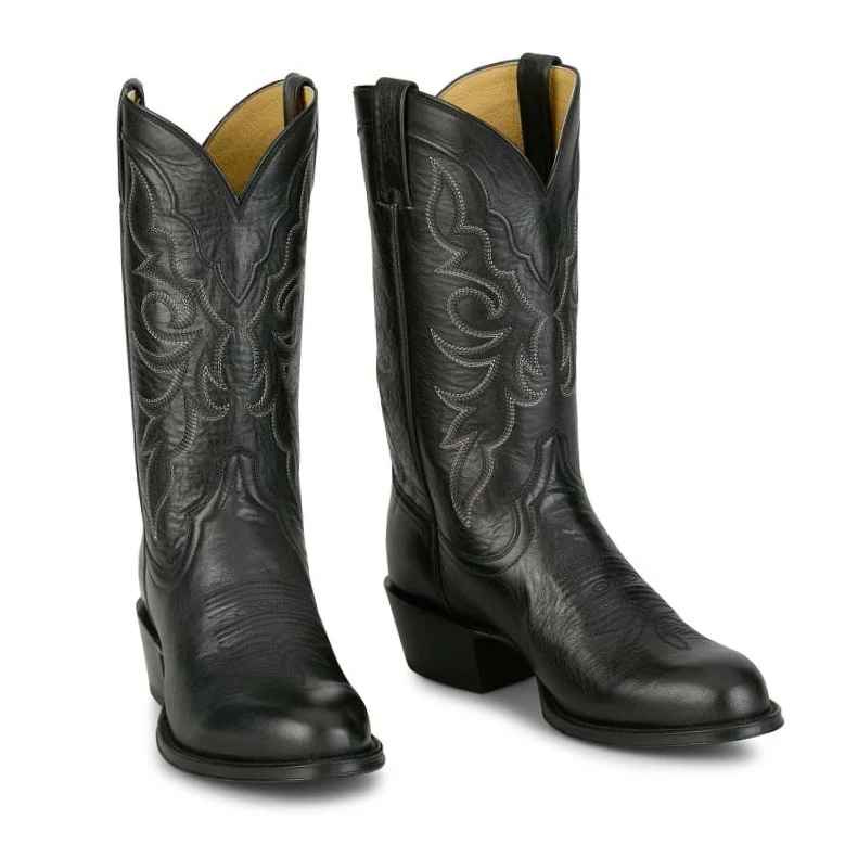 Tony Lama Marco Black Men's Boot DR3055 - Image 8