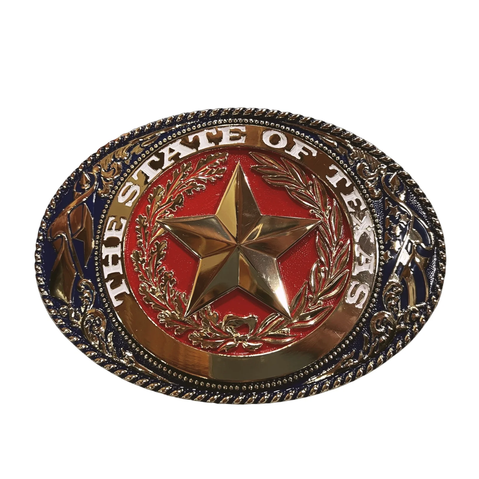 Blue Bayou El Grande Gold State of Texas Buckle - Image 2