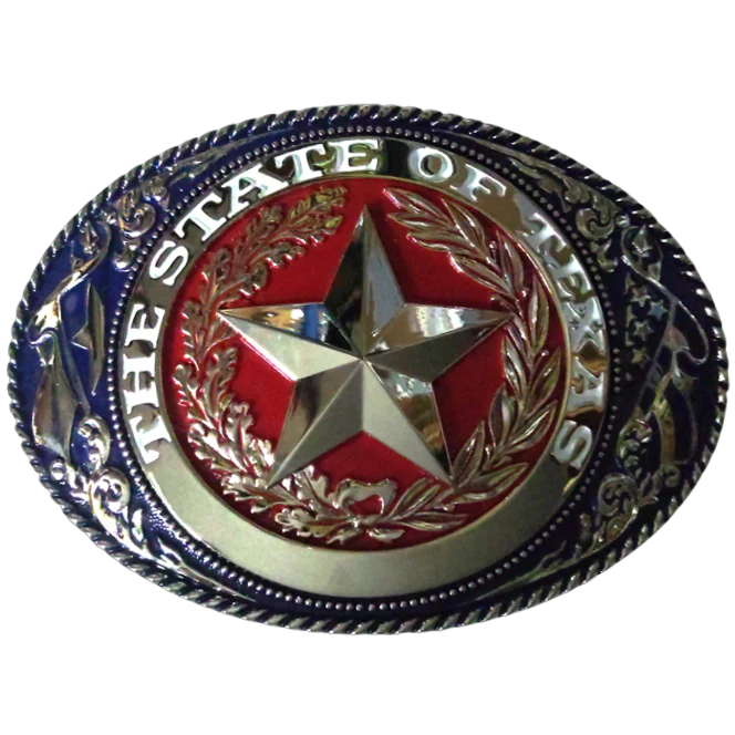 Blue Bayou El Grande Silver State of Texas Buckle