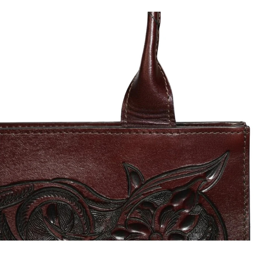 Jaac Arnold Mini Tote Chocolate Bag - Image 4