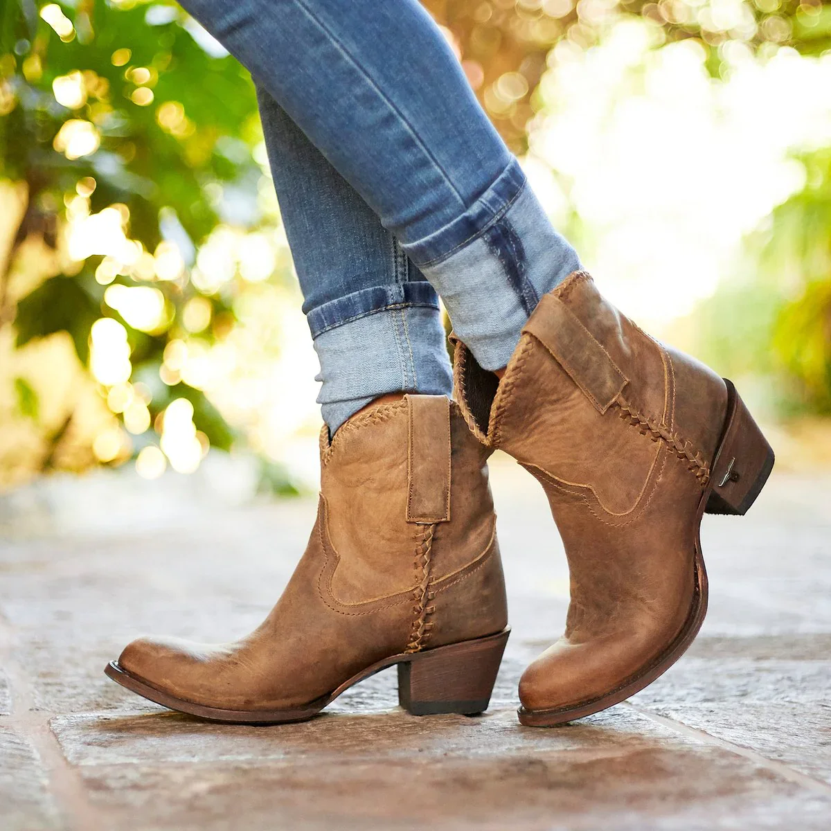 Lane Plain Jane Brown Women's Bootie LB0359A - Image 7