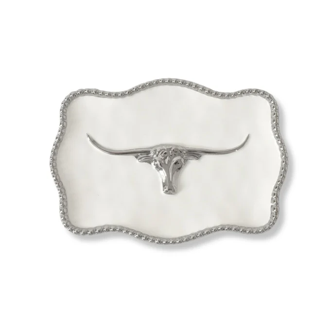 Pampa Bay Porcelain Small Longhorn Tray LNG2891