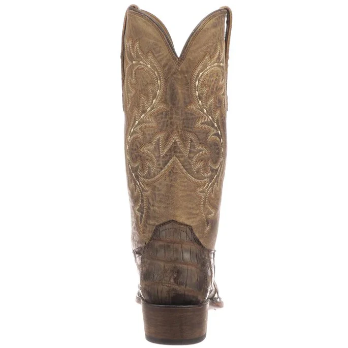 Lucchese Burke Chocolate Alligator Men's Boot M3195 - Image 4