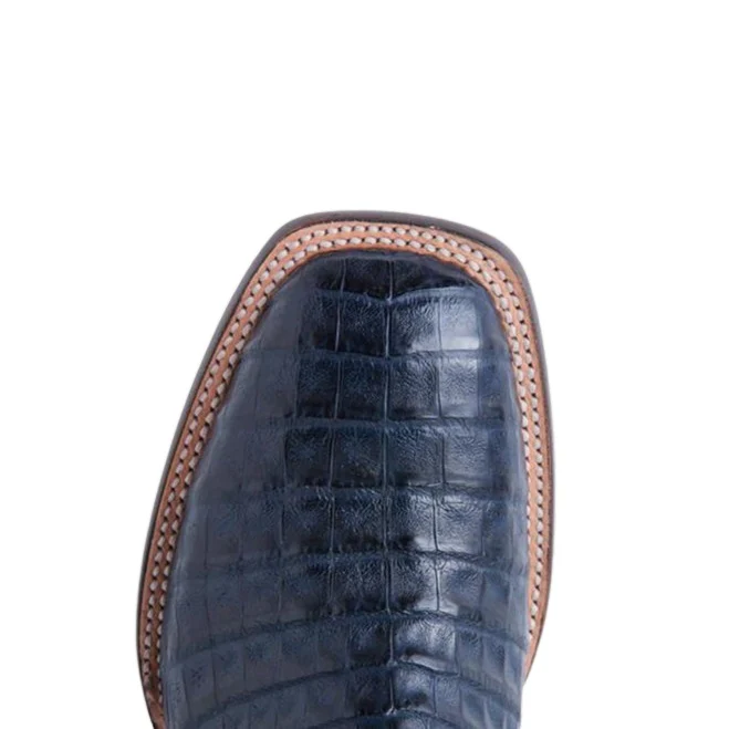 Lucchese Charleston Navy Men's Boots M4532 - Image 5