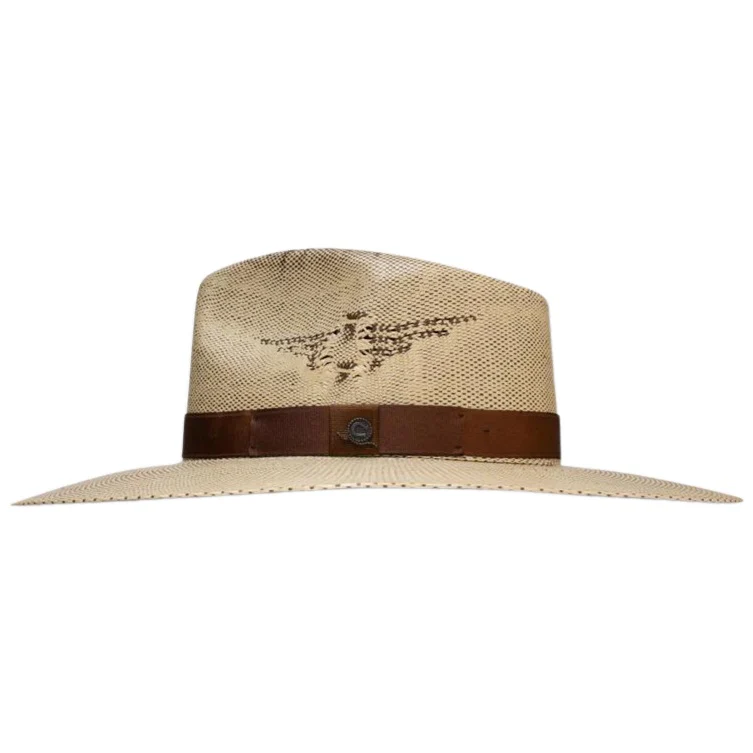 Charlie 1 Horse Mexico Shore Brown Straw Hat - Image 4