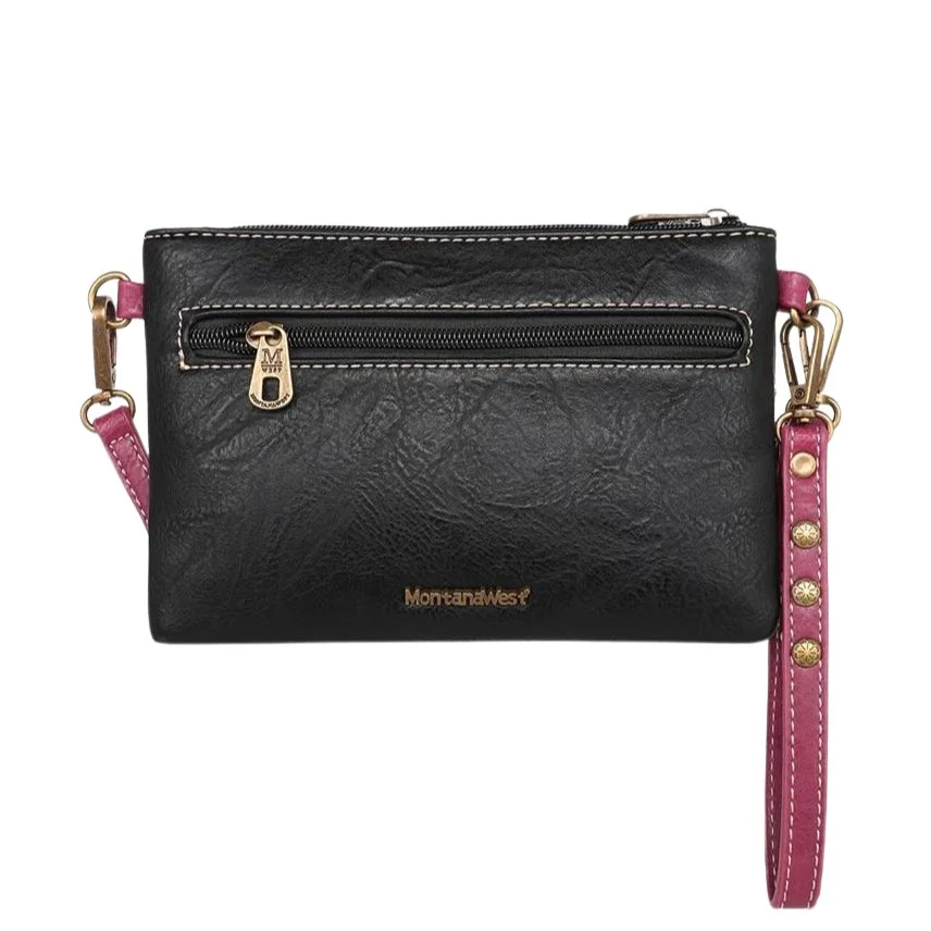 Montana West Dream Catcher Clutch Crossbody MW1206-181BK - Image 2