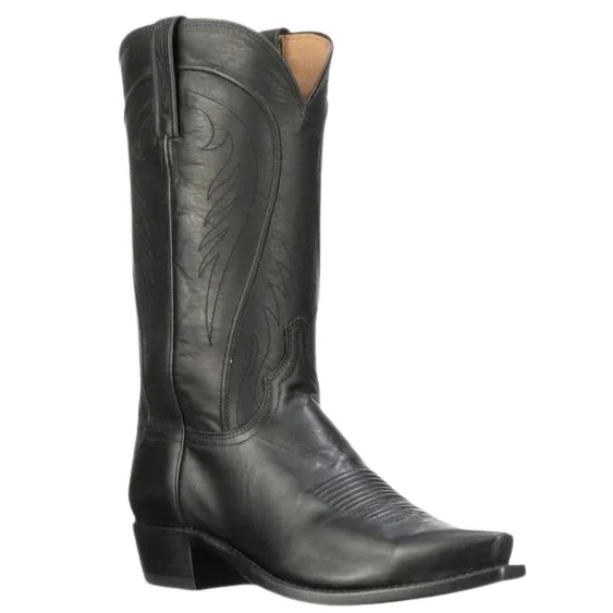 Lucchese Bart Black Men's Boots N1597