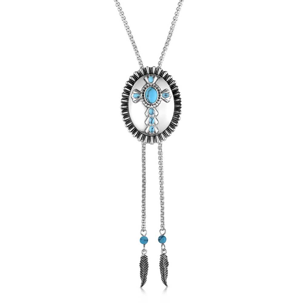 Montana Silversmith Unbroken Faith Bolo Necklace NC6320