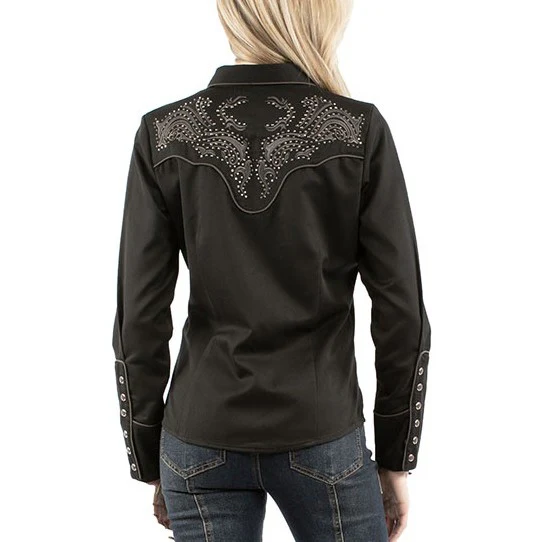 Scully Embroidered Yolks Women's Snap PL918 - Image 2