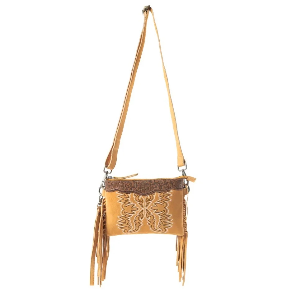 Myra Desert Wing Tan Crossbody S-11803 - Image 4